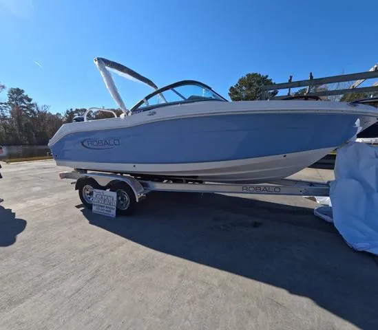 Slide: The Image of Robalo R207 In stock trailer included 2025 - 3