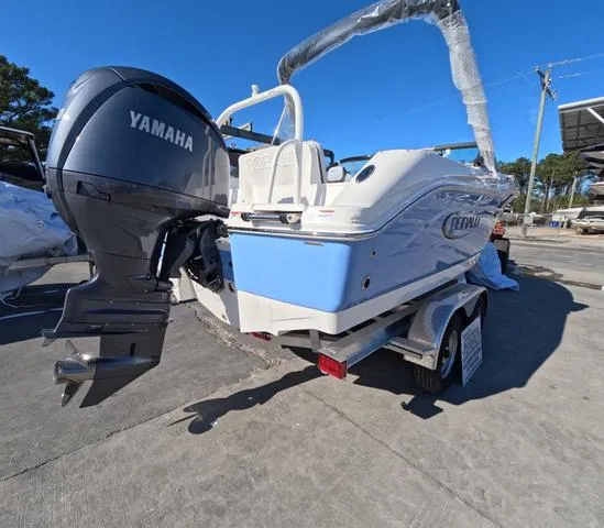 Slide: The Image of Robalo R207 In stock trailer included 2025 - 4