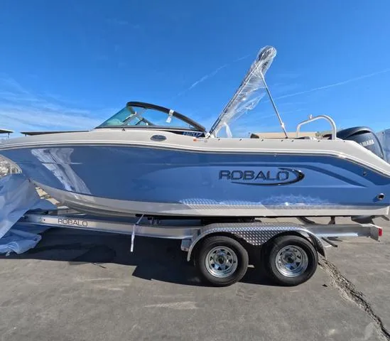 Slide: The Image of Robalo R207 In stock trailer included 2025 - 7