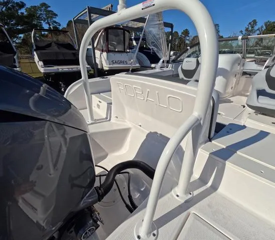Slide: The Image of Robalo R207 In stock trailer included 2025 - 9