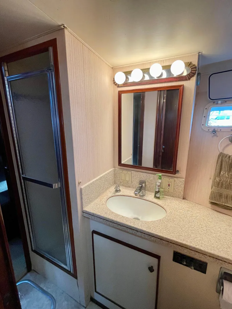 Slide: The Image of Ensuite Head shared by two guest cabins - 33