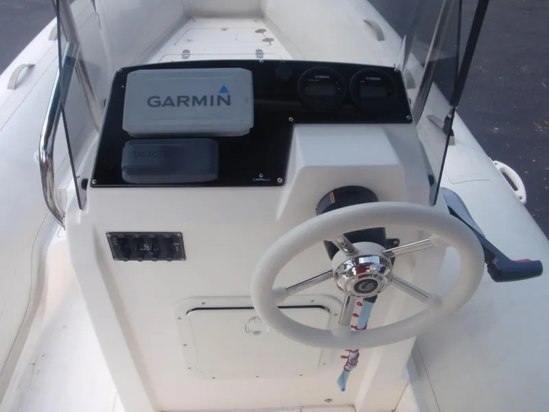 Slide: The Image of Capelli Tempest 570 boat console with Garmin navigation, 2016 model. - 15