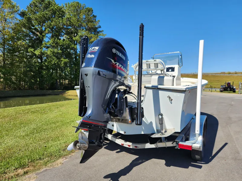 Slide: The Image of 2023 May-Craft 208 CC boat with Yamaha outboard motor on trailer. - 3