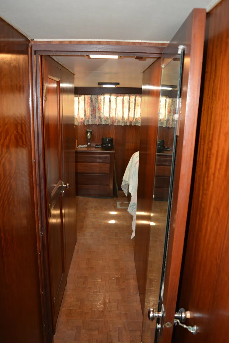 Slide: The Image of Hallway to Staterooms - 43