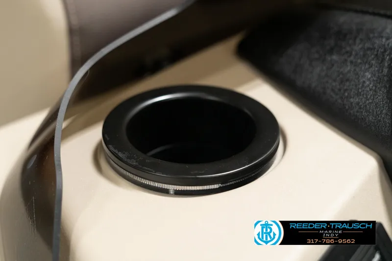 Slide: The Image of Cup holder in 2025 Bennington 21 SLSE boat interior. - 34