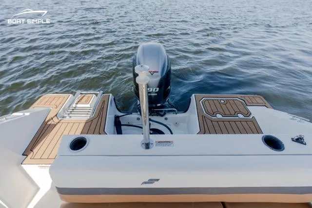 Slide: The Image of 2022 Starcraft SVX 171 OB boat with Yamaha 90 engine on water. - 7