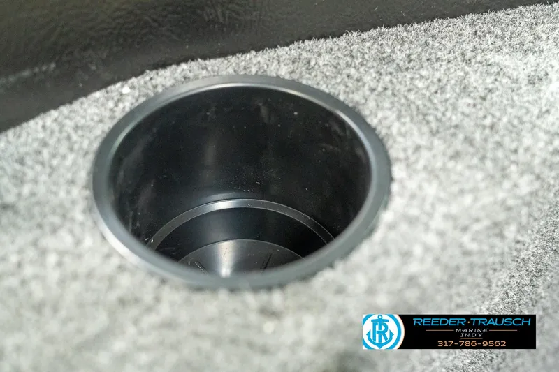 Slide: The Image of Cup holder in 2025 Lund 1775 Impact XS boat interior. - 38