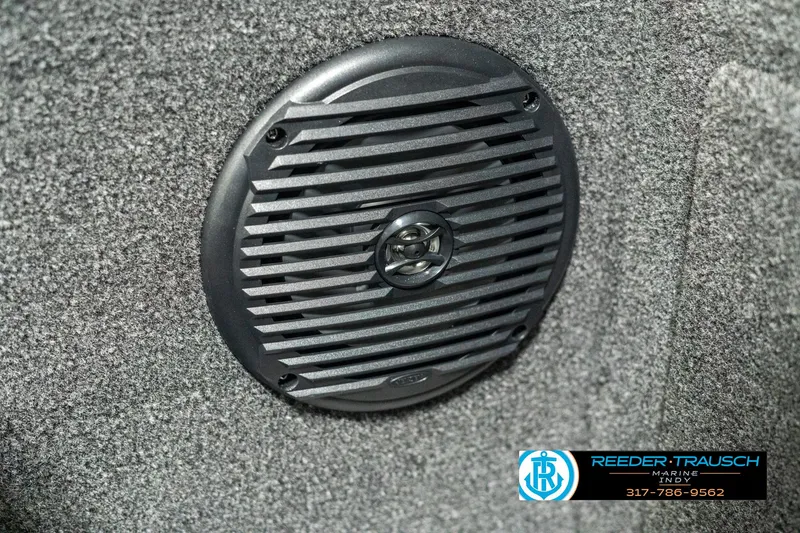 Slide: The Image of Speaker installed in 2025 Lund 1775 Impact XS boat interior. - 39