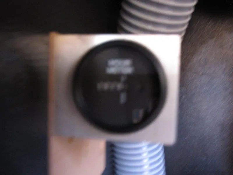 Slide: The Image of Close-up of a control knob on a 2021 Jeanneau Sun Odyssey 440 yacht. - 28