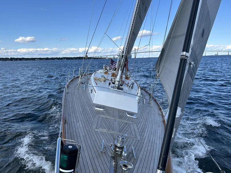 Slide: The Image of Looking Aft, Under Sail - 9