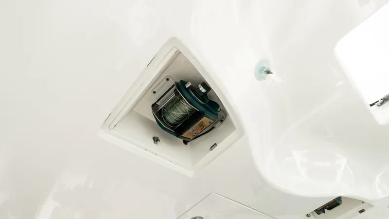 Slide: The Image of Anchor winch mechanism on a 2012 Cabo 44 HTX yacht. - 30