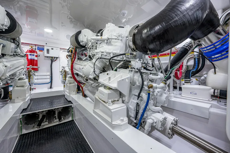 Slide: The Image of Viking 68 KEMOSABE - Engine Room - 42