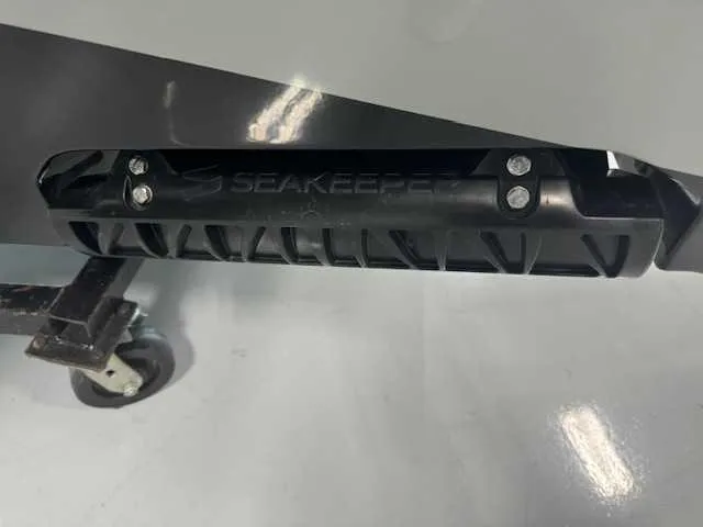 Slide: The Image of Seakeeper stabilizer on 2025 Sportsman Open 212 boat hull. - 3