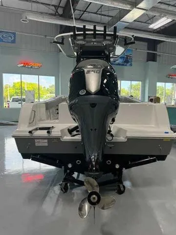 Slide: The Image of Seakeeper device on 2025 Sportsman Open 212 boat hull. - 33