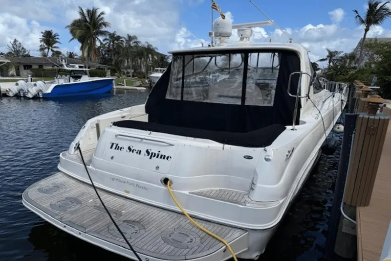Slide: The Image of Sea Ray 460 Sundancer 2002 - 9