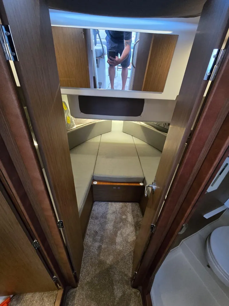 Slide: The Image of 2020 Jeanneau NC 895 Sport cabin interior with modern design and comfortable seating. - 40