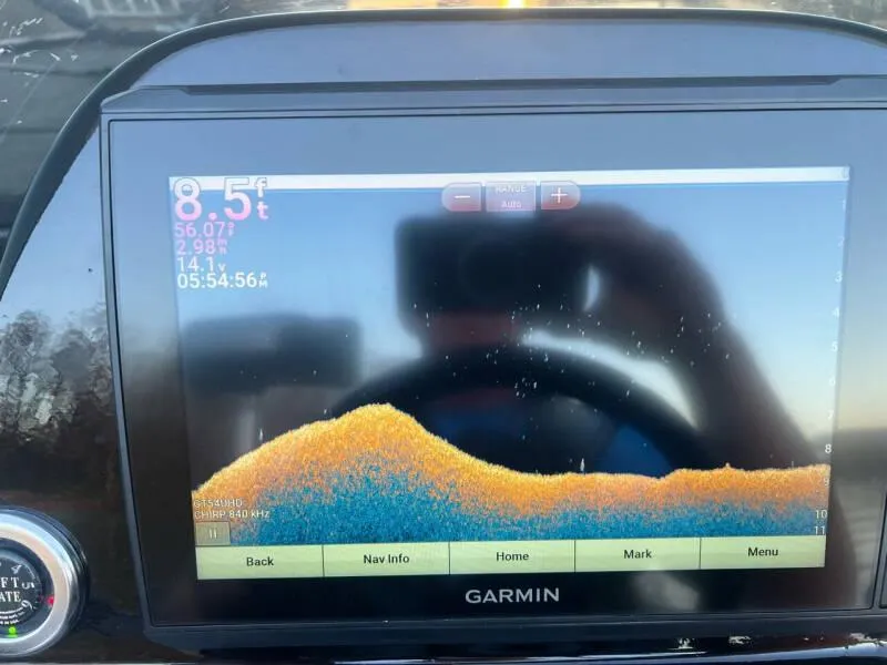 Slide: The Image of 2020 Blazer 625 Pro Elite boat on trailer in parking lot. - 13