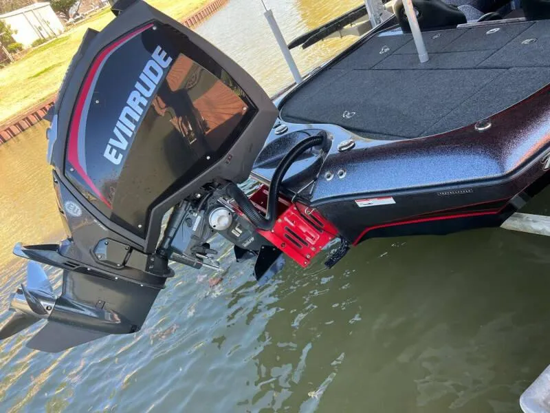 Slide: The Image of 2020 Blazer 625 Pro Elite boat storage compartments open, showcasing interior design. - 32