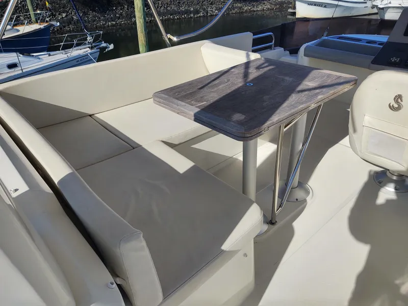 Slide: The Image of Lazybones Flybridge seating - 53
