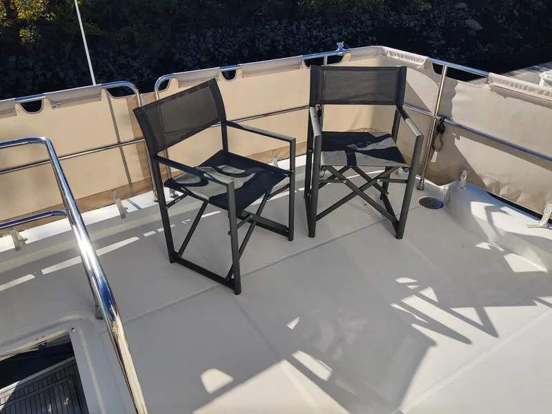 Slide: The Image of Lazybones Flybridge movable seating - 59