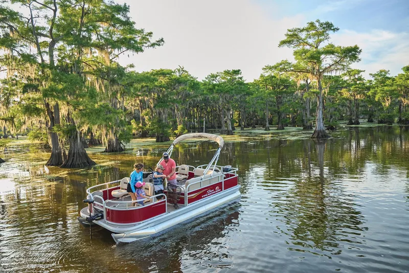 Slide: The Image of Sun Tracker Bass Buggy 18 DLX 2025 - 87