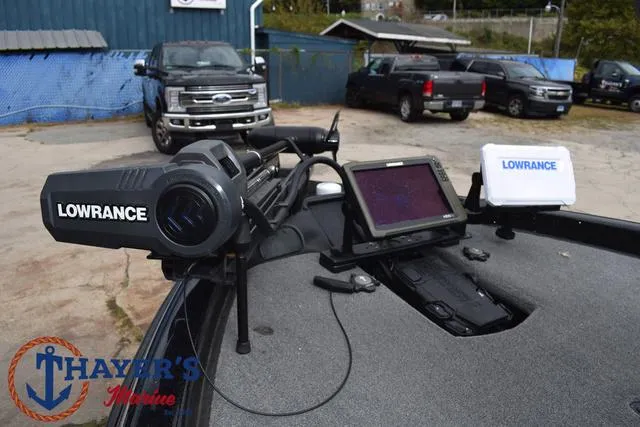 Slide: The Image of 2017 Phoenix Bass Boats 920 ProXP with Lowrance electronics at Thayer's Marine. - 11