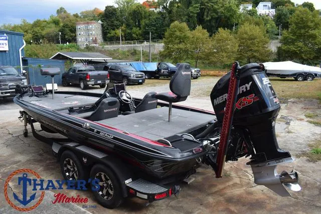 Slide: The Image of 2017 Phoenix Bass Boats 920 ProXP with Mercury engine at Thayer's Marine. - 9