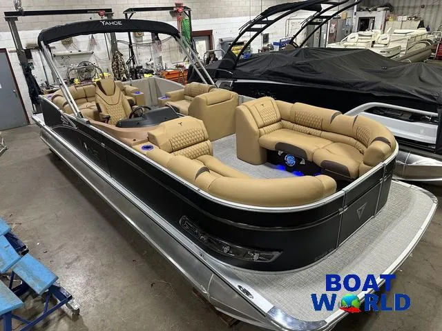 Slide: The Image of Tahoe Cascade 2385 Elite Cruise Tritoon & Honda 4-Stroke 2025 - 56