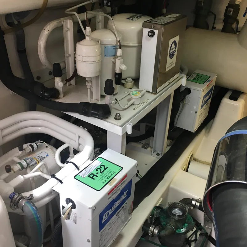 Slide: The Image of Two New Cruisair AC/Heat Compressors - 69