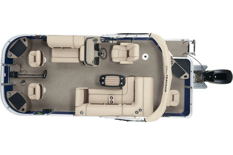 Slide: The Image of Manufacturer Provided Image: Sun Tracker Fishin' Barge 20 DLX - 15