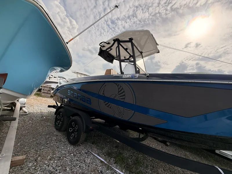 Slide: The Image of Scarab 235 Open LX Wake 2025 - 3