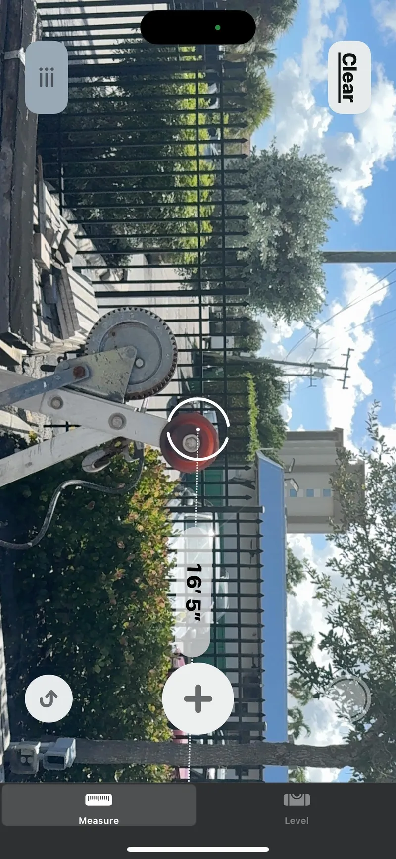 Slide: The Image of 2020 BOAT MASTER trailer with measurement app overlay, outdoors near a fence. - 7