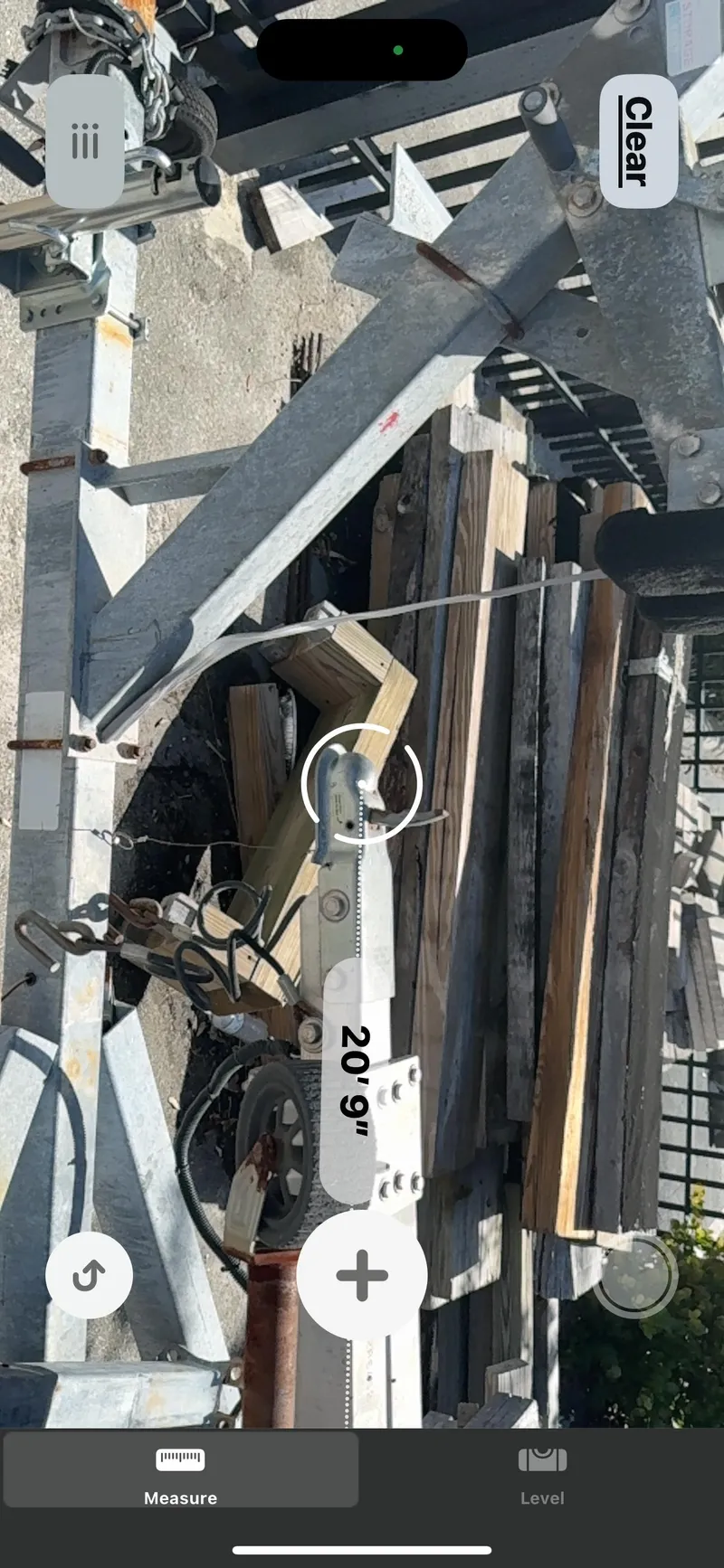 Slide: The Image of 2020 BOAT MASTER trailer with metal frame and measuring tool. - 8