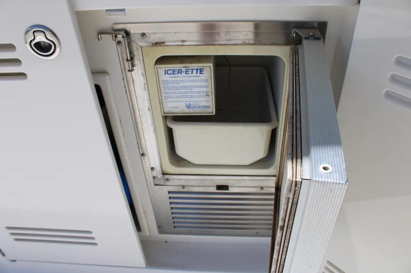 Slide: The Image of Ice maker compartment on a 2006 Silverton 42 Convertible yacht. - 8