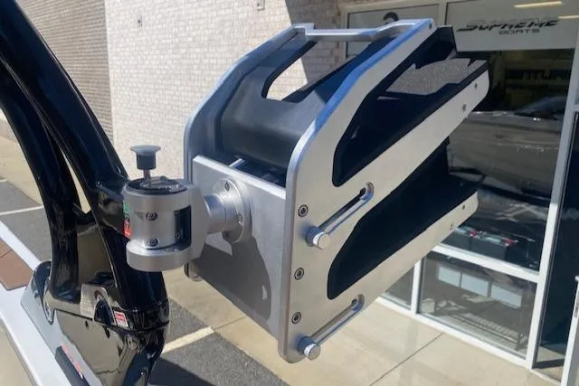 Slide: The Image of Supreme S220 2025 boat accessory, mounted on exterior, showcasing sleek design and functionality. - 13