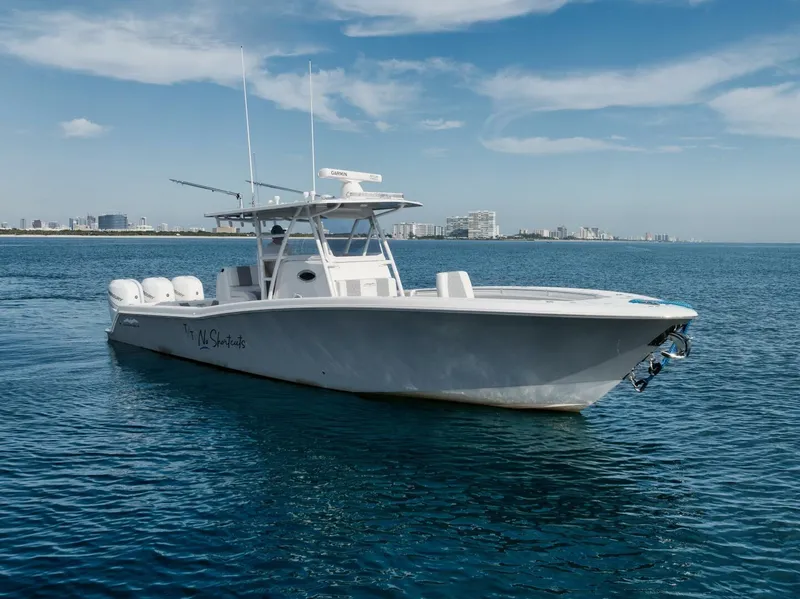 Slide: The Image of 2020 Invincible Open Fisherman boat on calm ocean waters. - 14