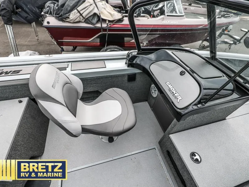 Slide: The Image of 2020 Pro Angler XL 172 boat interior with seating and console, Bretz RV & Marine. - 17