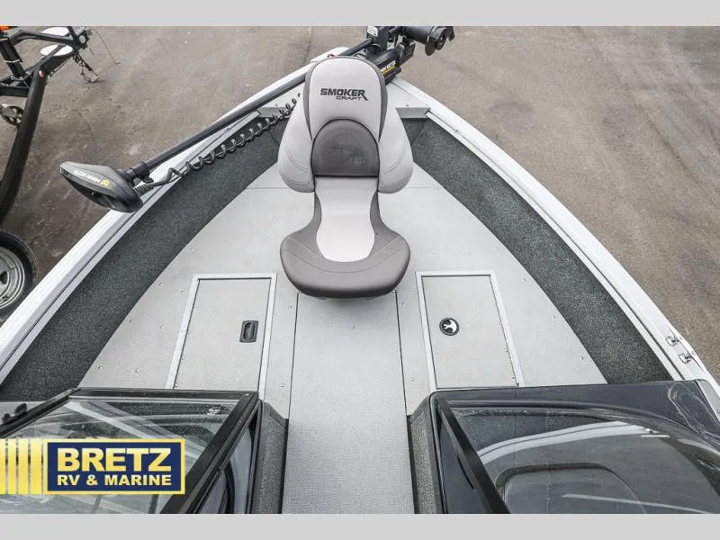Slide: The Image of 2020 Pro Angler XL 172 boat deck with seating, showcased by Bretz RV & Marine. - 18
