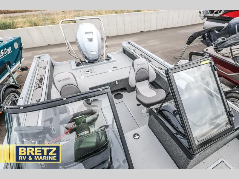Slide: The Image of 2020 Pro Angler XL 172 boat interior with seating and controls at Bretz RV & Marine. - 20