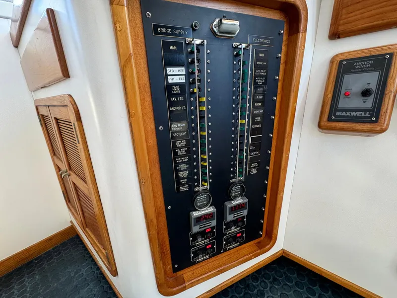 Slide: The Image of Pilothouse Electrical Panel - 48