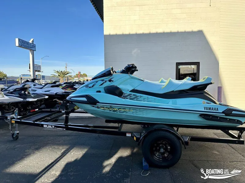 Slide: The Image of 2025 Yamaha WaveRunner VX Limited Ho on trailer, parked outdoors. - 11