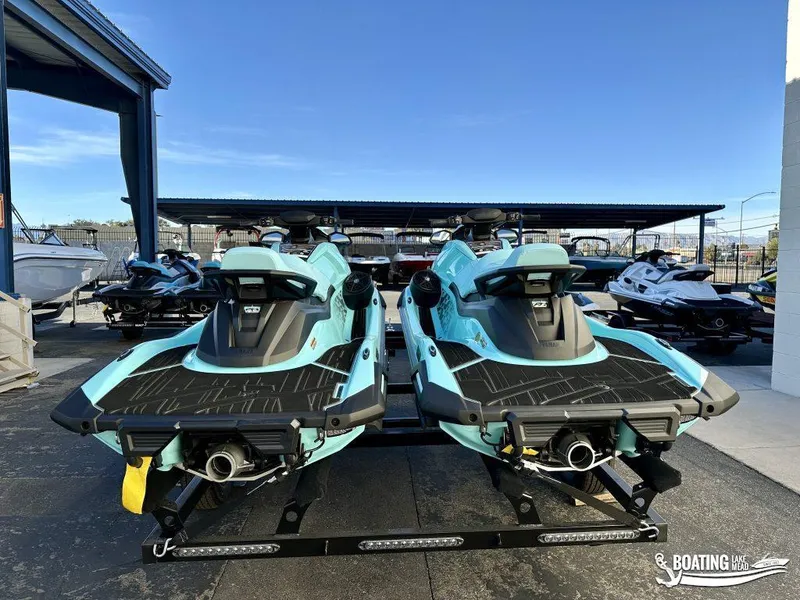 Slide: The Image of 2025 Yamaha WaveRunner VX Limited Ho jet skis on trailer, ready for adventure. - 8