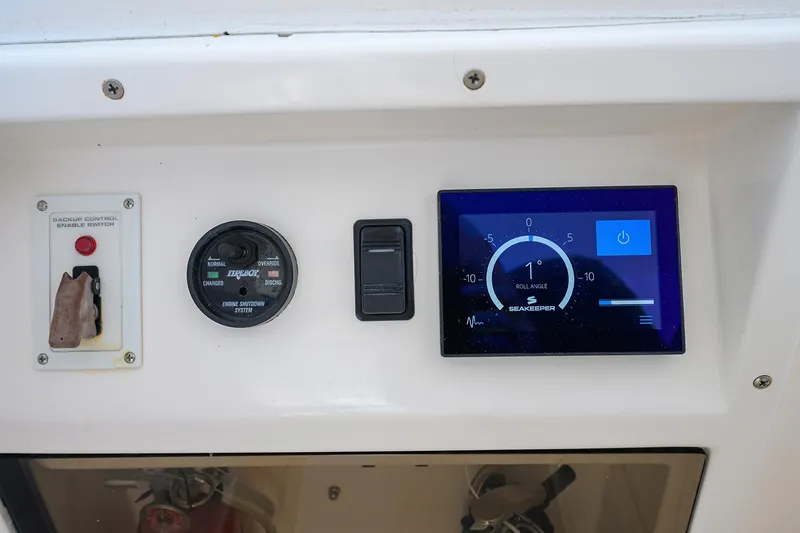 Slide: The Image of Cabo 35 Daybreak - Exterior Helm - 12