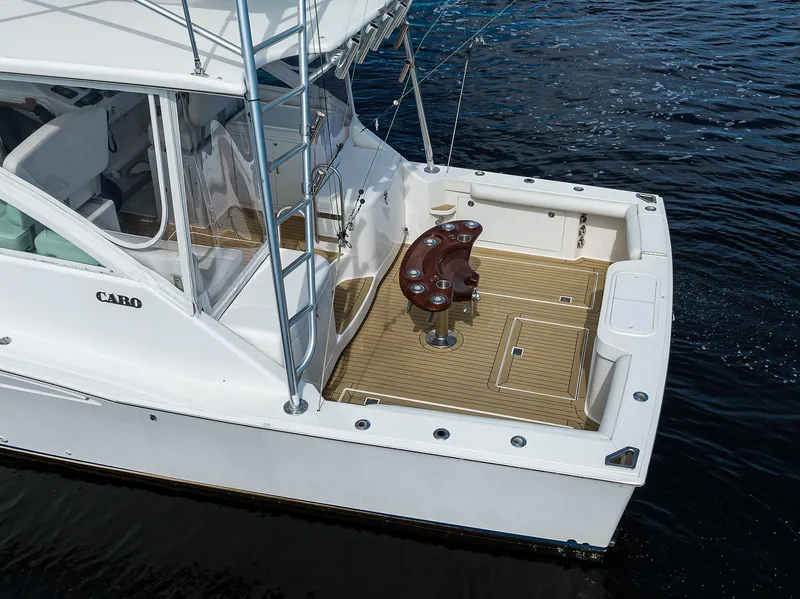 Slide: The Image of Cabo 35 Daybreak - Exterior Cockpit - 26