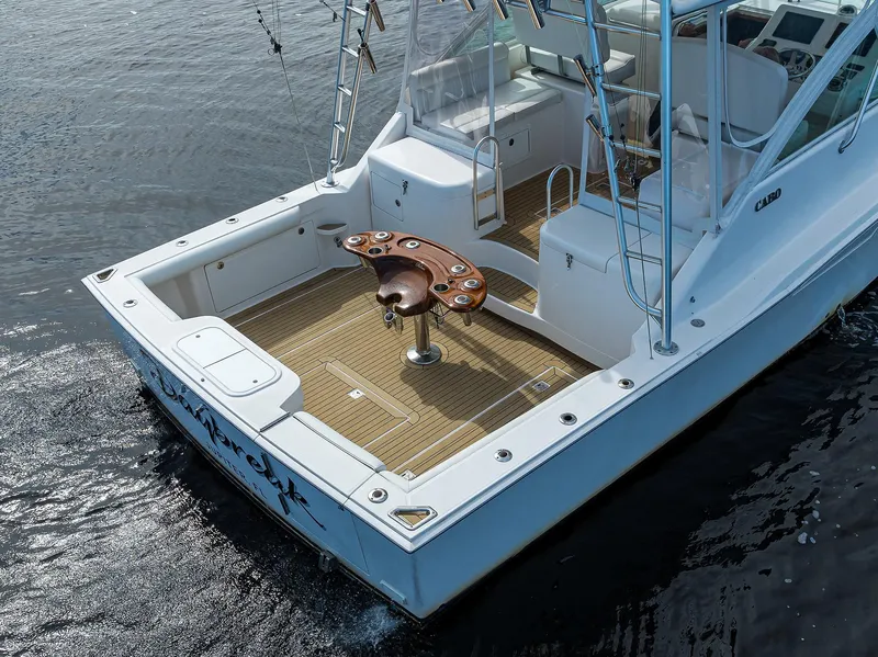 Slide: The Image of Cabo 35 Daybreak - Exterior Cockpit - 27