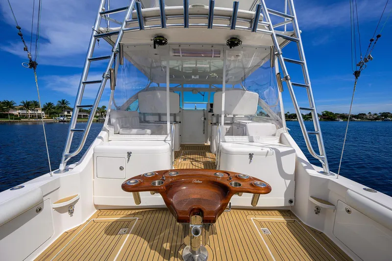 Slide: The Image of Cabo 35 Daybreak - Exterior Cockpit - 31