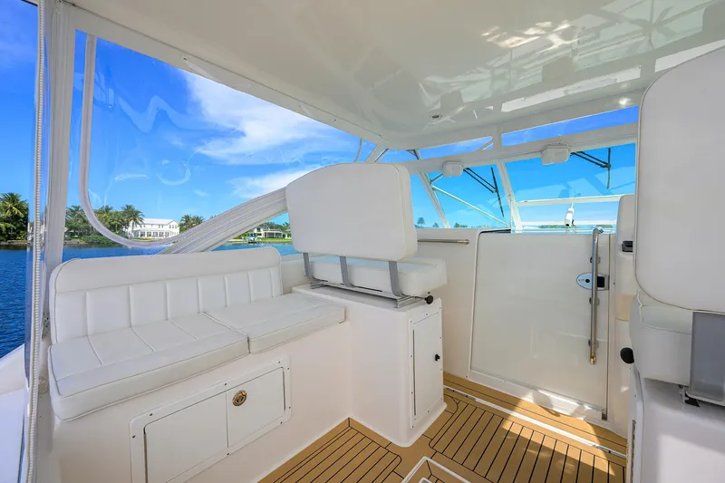 Slide: The Image of Cabo 35 Daybreak - Exterior Helm - 5