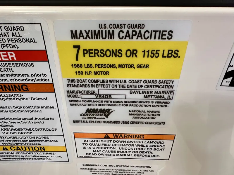 Slide: The Image of Bayliner VR4 Bowrider OB 2025 - 15