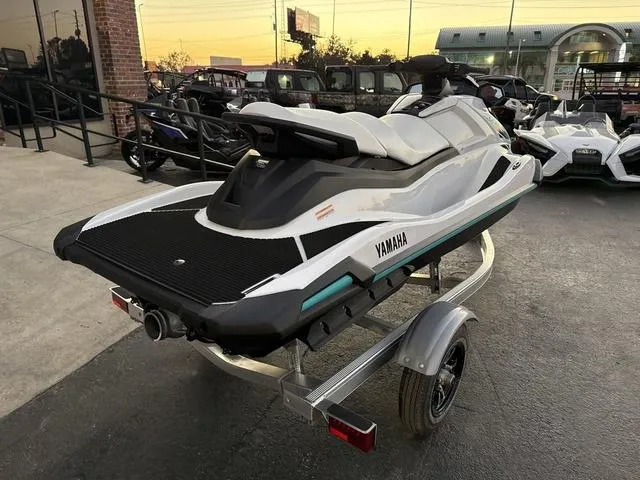 Slide: The Image of 2025 Yamaha Marine Waverunner VX-C, white and black, dashboard view. - 5