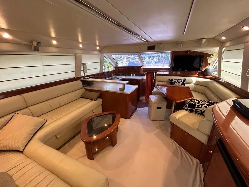 Slide: The Image of Riviera 47 Enclosed Flybridge Series II 2009 - 56